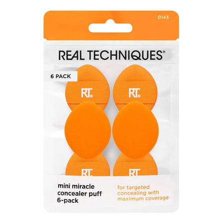 Mini Miracle Concealer Puff (6 Unidades) Real Techniques Mini Miracle Concealer Puff (6 Unidades) Real Techniques
