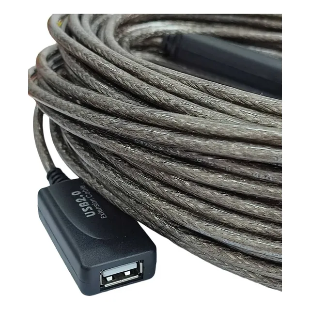 Cable Extensión Usb 2.0 Macho - Hembra 15 Metros