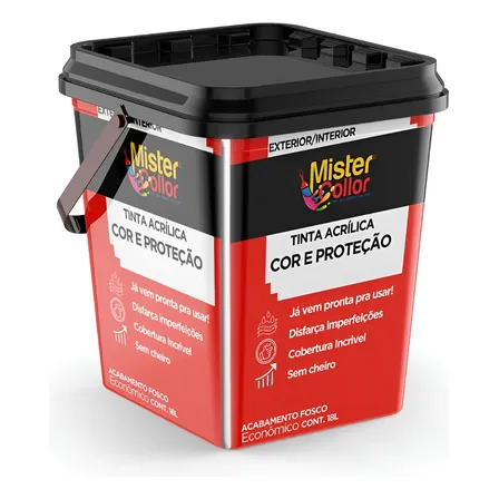 Tinta Econômica Flex Anti Mofo Mister Collor 18litros
