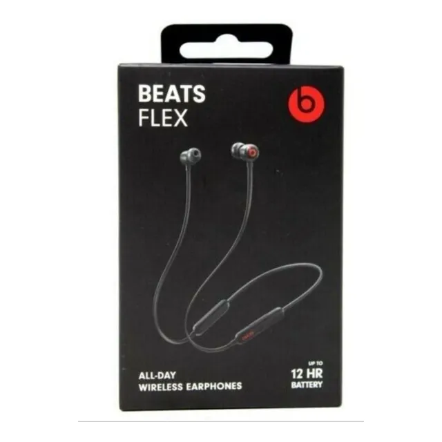 Auriculares Beats Flex Wireless Negro 12 Horas Inalambricos