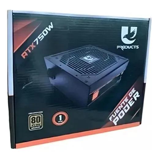 Fuente 750w Certificada 80 Plus Bronze Certificada Uproduct