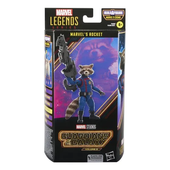 Rocket Guardianes De La Galaxia Vol. 3 Marvel Legends Cosmo 
