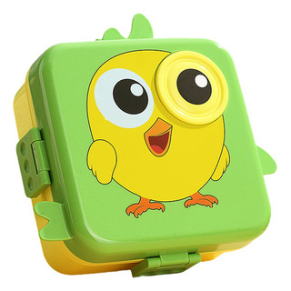Fiambrera Con Separador Para Cubiertos Y Condimentos, Microo Fiambrera Con Separador Para Cubiertos Y Condimentos, Microo