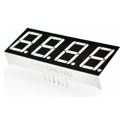 Display Digital 5641as 4 Digitos Rojo 0,56 Cátodo Común