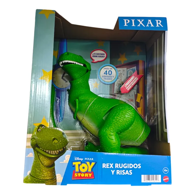 Dinosaurio Rex Toy Story +40 Sonidos Rugidos Y Risas 2024