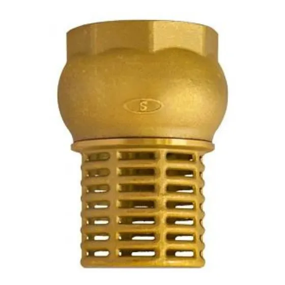 Válvula Retenção Fundo De Poço Bronze 1.1/2 Nbr P/ Crivo