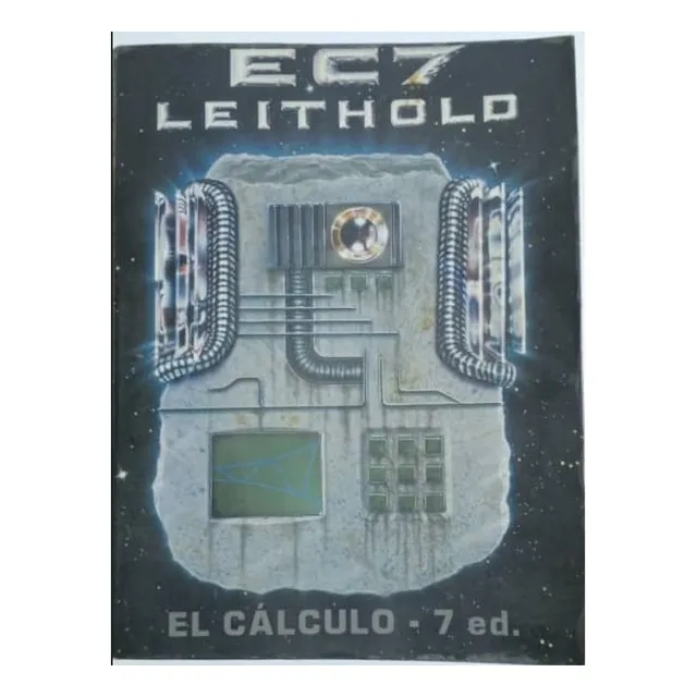 Cálculo, 7a Ed. Leithold, Oxford, Usado Como Nuevo. Tasa Bcv