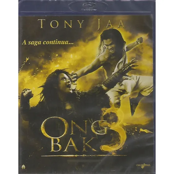 Blu Ray - Ong Bak 3 - Tony Jaa - Lacrado