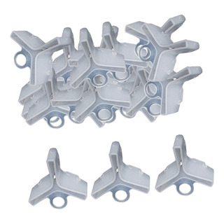 50x Cubiertas De Soporte De Anzuelo 1 Cm X 1,3 Cm X 0,4 Cm 50x Cubiertas De Soporte De Anzuelo 1 Cm X 1,3 Cm X 0,4 Cm