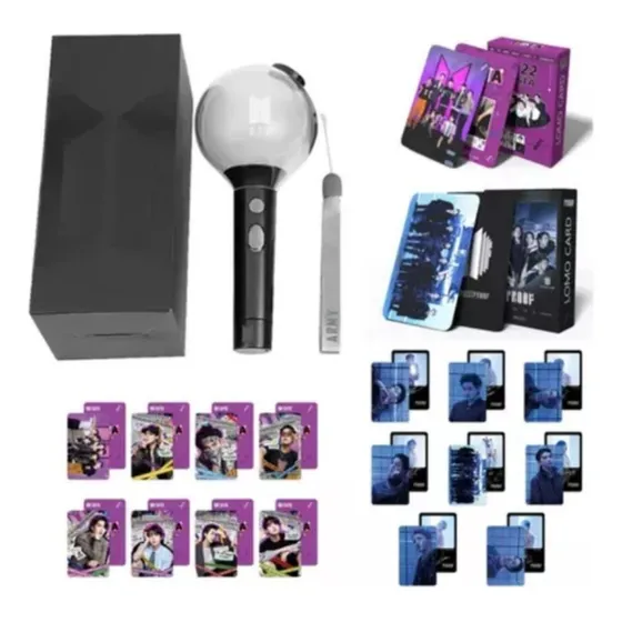 Uma Lâmpada Bts Army Bomb Ver.4 Lightstick Original Bangtan