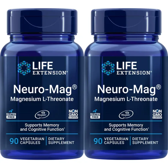Suplemento Life Extension Neuro-mag L-treonato De Magnesio 9