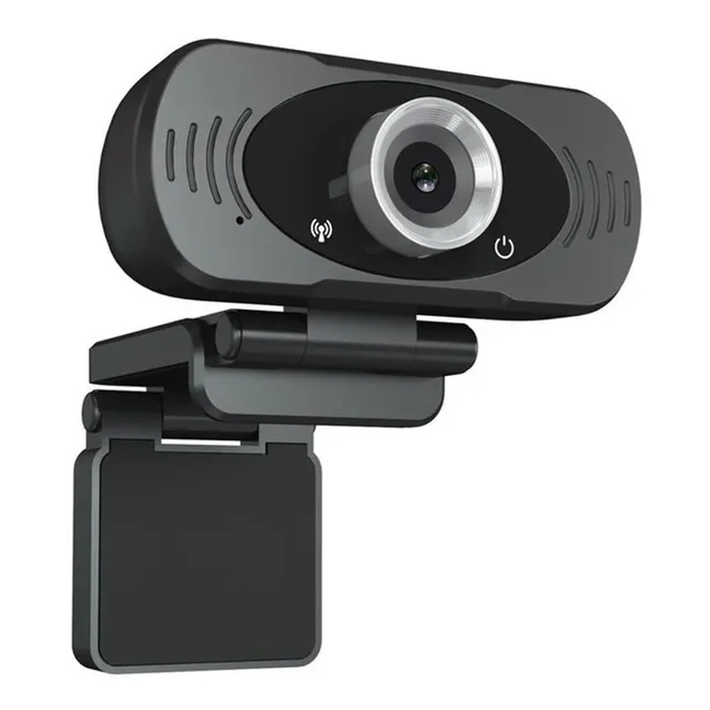 Cámara web Xiaomi Full Hd Black para reuniones con micrófono