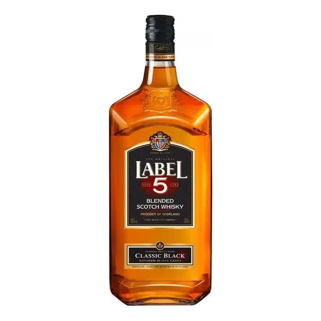 Paquete De 3 Whisky Label 5 Blend 1 L