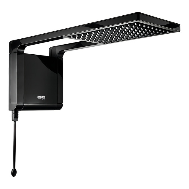 Chuveiro Elétrico De Parede Lorenzetti Acqua Ultra Storm Preto 6800w Chuveiro Elétrico De Parede Lorenzetti Acqua Ultra Storm Preto 6800w