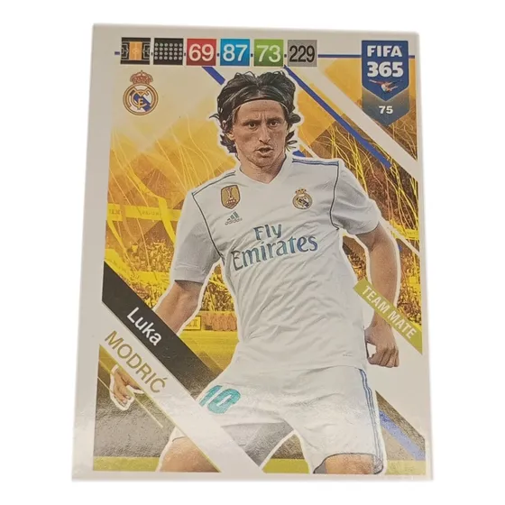 Carta Luka Modric Adrenalyn Fifa 365 2019 Base Luka Modric Base