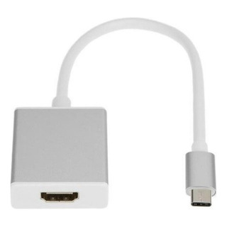 Cabo Adaptador Tipo C Usb C 3.1 Macho Para Hdmi Fêmea 4k Fhd Cabo Adaptador Tipo C Usb C 3.1 Macho Para Hdmi Fêmea 4k Fhd