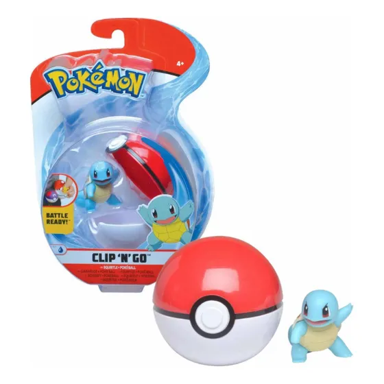 Pokemon Squirtle Clip & Go Kit