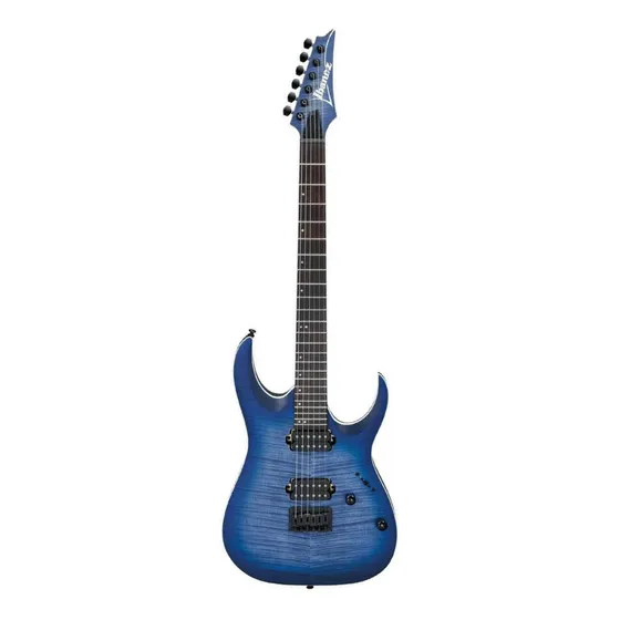 Guitarra eléctrica Ibanez RGA Standard RGA42FM de arce/meranti blue lagoon burst flat con diapasón de jatoba