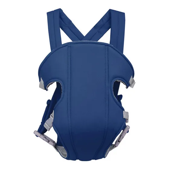 Mochila Porta Bebé Carguero Silla Resistente Color Azul - Otec