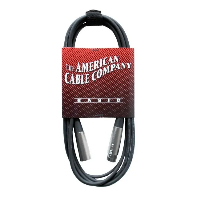American Cable Ms2-10 Cable Microfono Xlr/xlr 3 Metros Canon
