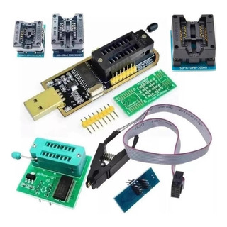 Programador Gravador Usb De Eprom Bios Ch341a E Adaptadores Programador Gravador Usb De Eprom Bios Ch341a E Adaptadores