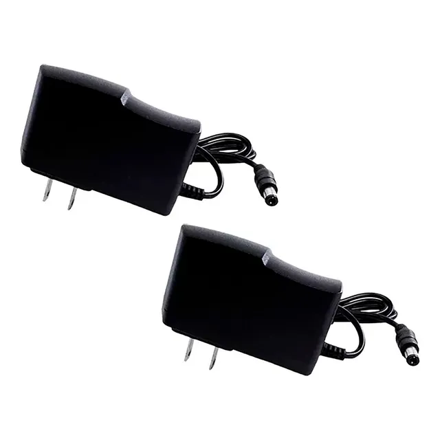 2 Cargadores Eliminador Fuente 12v 2a Plug 2.5mm Led Camara