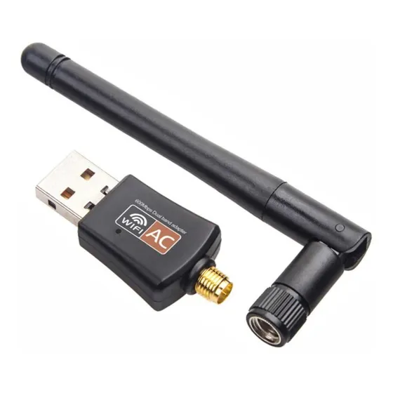 Wifi Usb Dual Band Ac600 5ghz 2.4ghz Antena Externa