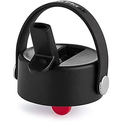 Boné Flex Palha Boca Larga Preto