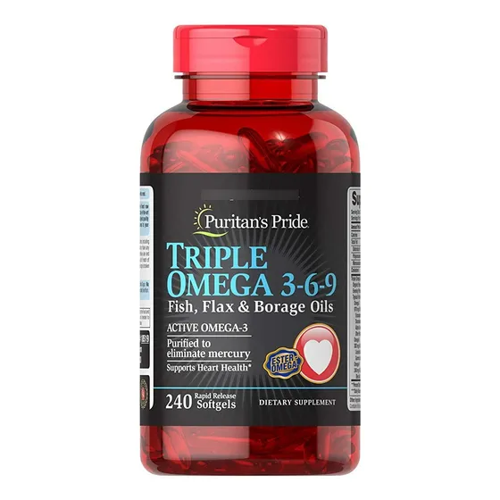 Omega 3, 6 Y 9 , Triple Omega Americanas 240und