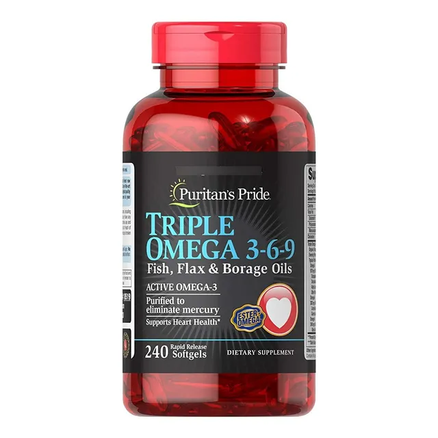 Omega 3, 6 Y 9 , Triple Omega Americanas 240und