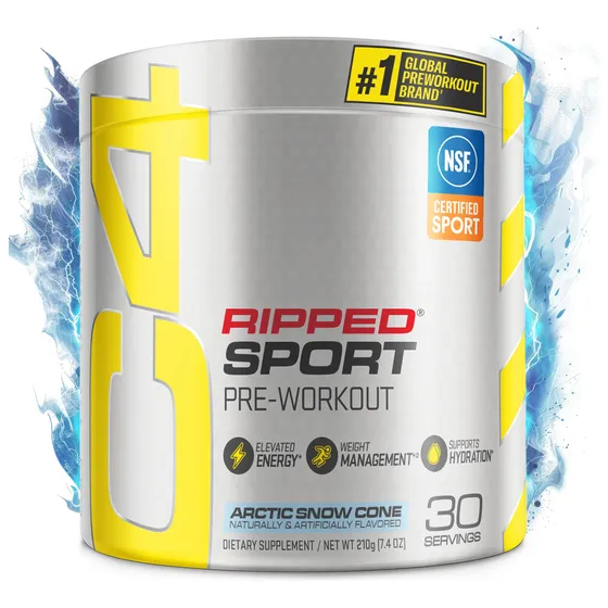 Polvo Para Antes Del Entrenamiento Cellucor C4 Ripped Sport 