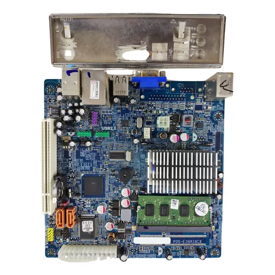 Placa Mãe Positivo Pos-einm10cb + Atom D525 + 2gb C/ Espelho