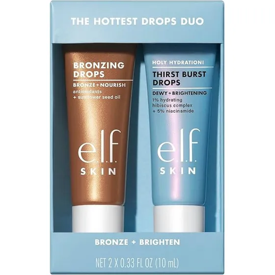 Kit E.l.f Holy Hydration! Thirst Burst Drops E Bronzing Drop