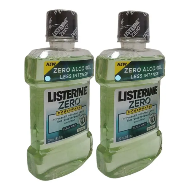 Enjuague Bucal Listerine 1/4lt Anticeptico Aliento 2 X 1