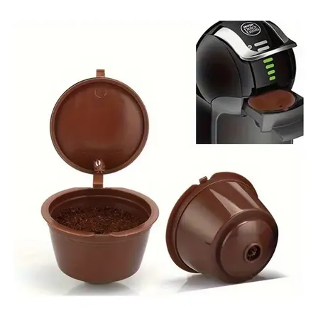 4 Pcs Cápsulas Reutilizável Dolce Gusto
