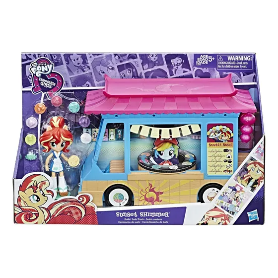 My Little Ponny Camion De Sushi Sunset Shimmer
