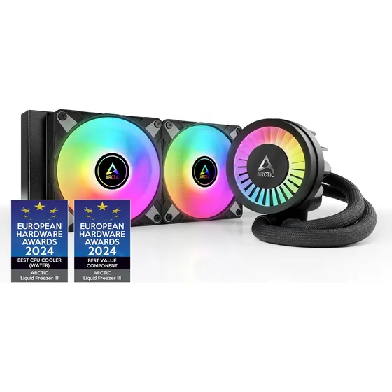 Arctic Liquid Freezer 3 240mm A-RGB - Refrigeración Liquida, Color Negro