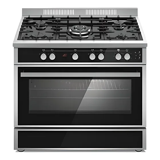 Cocina Combinada Eldom Verona 5 Hornallas Laser Tv