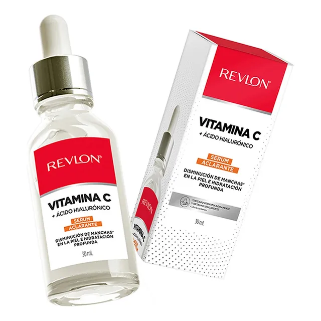 Serum Vitamina C Acido Hialurónico Aclarante 30ml Revlon