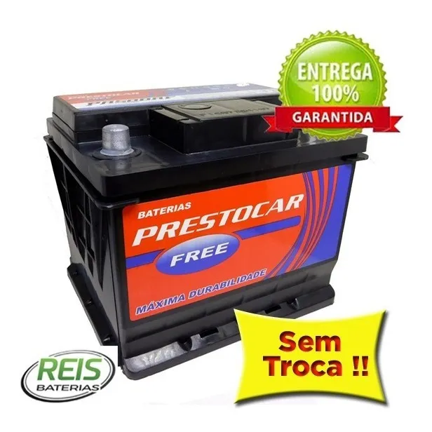 Bateria Prestocar Selada 45ah Pa45df Vw Gol Fox Up Tsi *