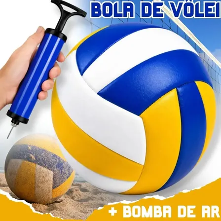 Bola De Volei Profissional Quadra Praia Tamanho 5 Babuu Brinquedos Educativos