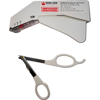 Kit Grampeador De Pele 35w E Remov. De Grampos(vet) 1un(rti) Kit Grampeador De Pele 35w E Remov. De Grampos(vet) 1un(rti)