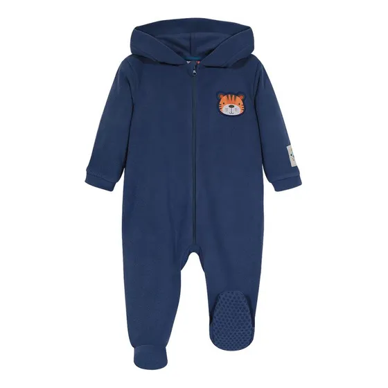 Pijama Bebé Niño Entero C/gorro Polar Reciclado Azul H2o Wea