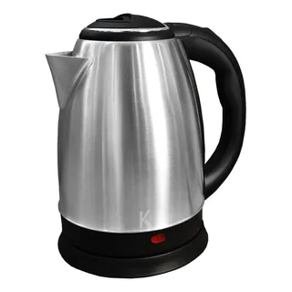 Chaleira Jarra Elétrica Inox Prateada 220v E 110v 1.8litros Chaleira Jarra Elétrica Inox Prateada 220v E 110v 1.8litros