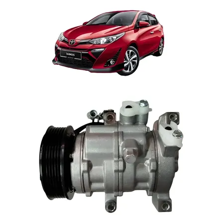 Compressor Ar Condicionado 6pk Do Toyota Yaris 2018 A 2022