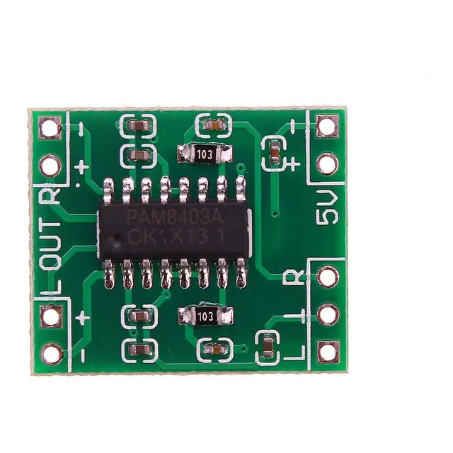 Micro Amplificador Potencia 2x 3w Pam8403 Clase D 5v Emn