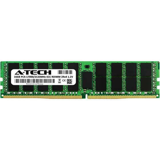 16gb Ddr4 2133mhz Pc4 17000r Ecc Reg Rdimm Para Servidor