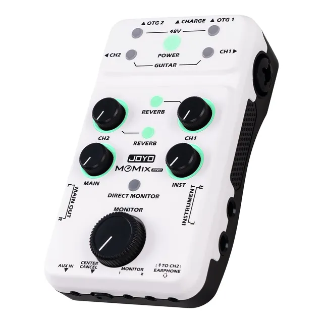 Mezcladora Audio Celular Joyo Momix Pro 2 Canales Usb Xlr