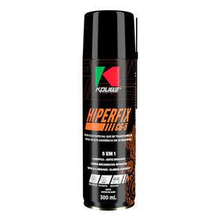 Koube Hiper Fix Cg5 Óleo Graxa 5 Em 1 Spray 200ml Desengripante Lubrificante Koube Hiper Fix Cg5 Óleo Graxa 5 Em 1 Spray 200ml Desengripante Lubrificante
