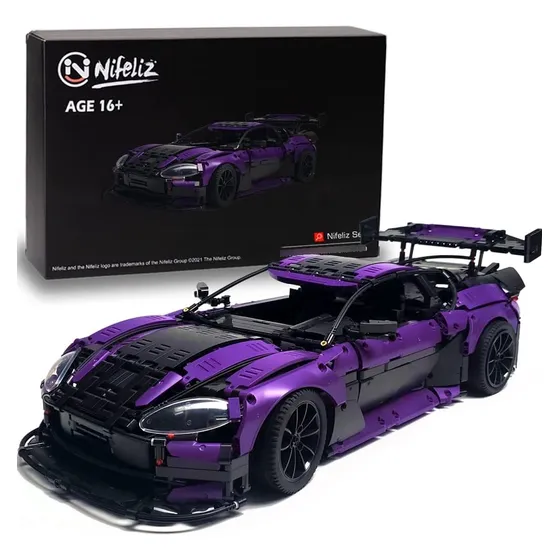 Set Bloques De Construccion Carros Deportivos 3850 Piezas